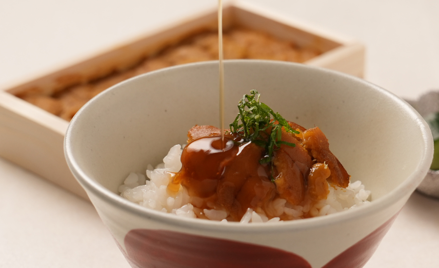 炙りうに丼