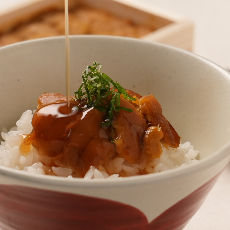 炙りうに丼