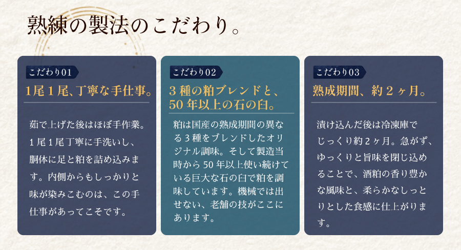 いかの山海漬製造方法