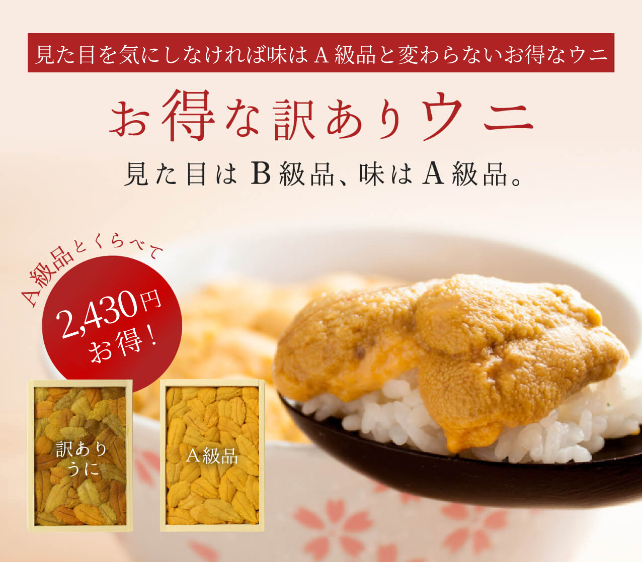 うに屋むらかみ | 北海道近海の無添加生うに(ウニ)お取り寄せ専門店